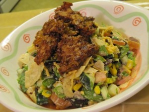 Healthy, Gluten Free and Vegan BBQ Chopped Salad Recipe