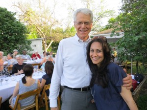 Carolyn Scott-Hamilton, The Healthy Voyager, with Dr. Carl Esselstyn at Farms 2 Forks