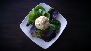 Lemongrass Basil Vegan Tofu Salad Recipe Featuring Saffron Road Simmer Sauce