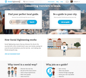 Social Sightseeing New Social Media Site Connecting Travelers With Guides