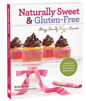 Naturally Sweet and Gluten Free by Ricki Heller Vegan Cookbook Review