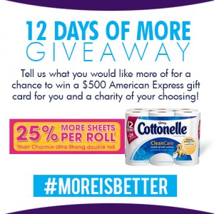 A 25% More Kinda Holiday With Cottonelle