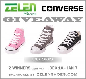 Zelenshoes Converse GIVEAWAY EVENT!
