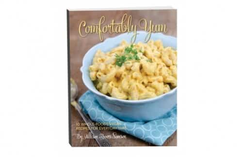 Comfortably Yum Vegan Cookbook GiveawayComfortably Yum Vegan Cookbook Giveaway