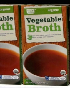 fresh & easy vegetable broth