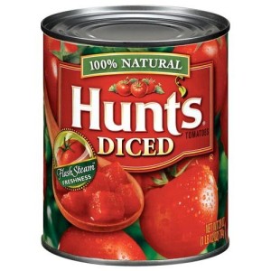 Hunts diced tomatoes