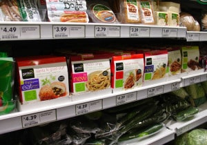 vegan items at fresh & easy