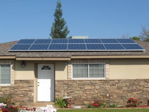 sunrun solar panels on house