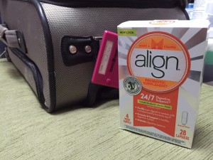 align probiotics for travel