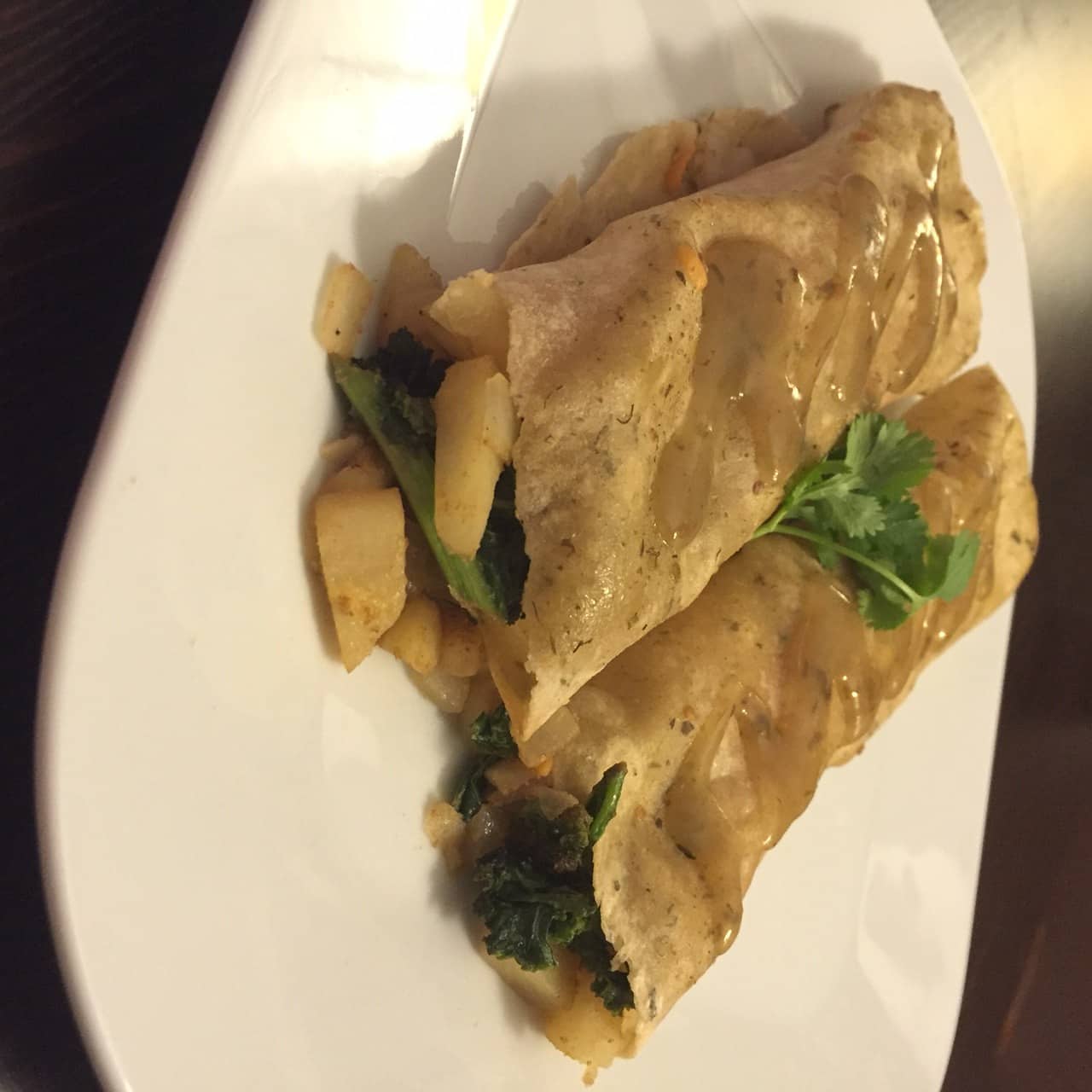 vegan potato kale green enchiladas recipe healthy voyager