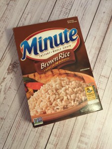 minute rice brown rice