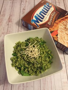 vegan pesto rice