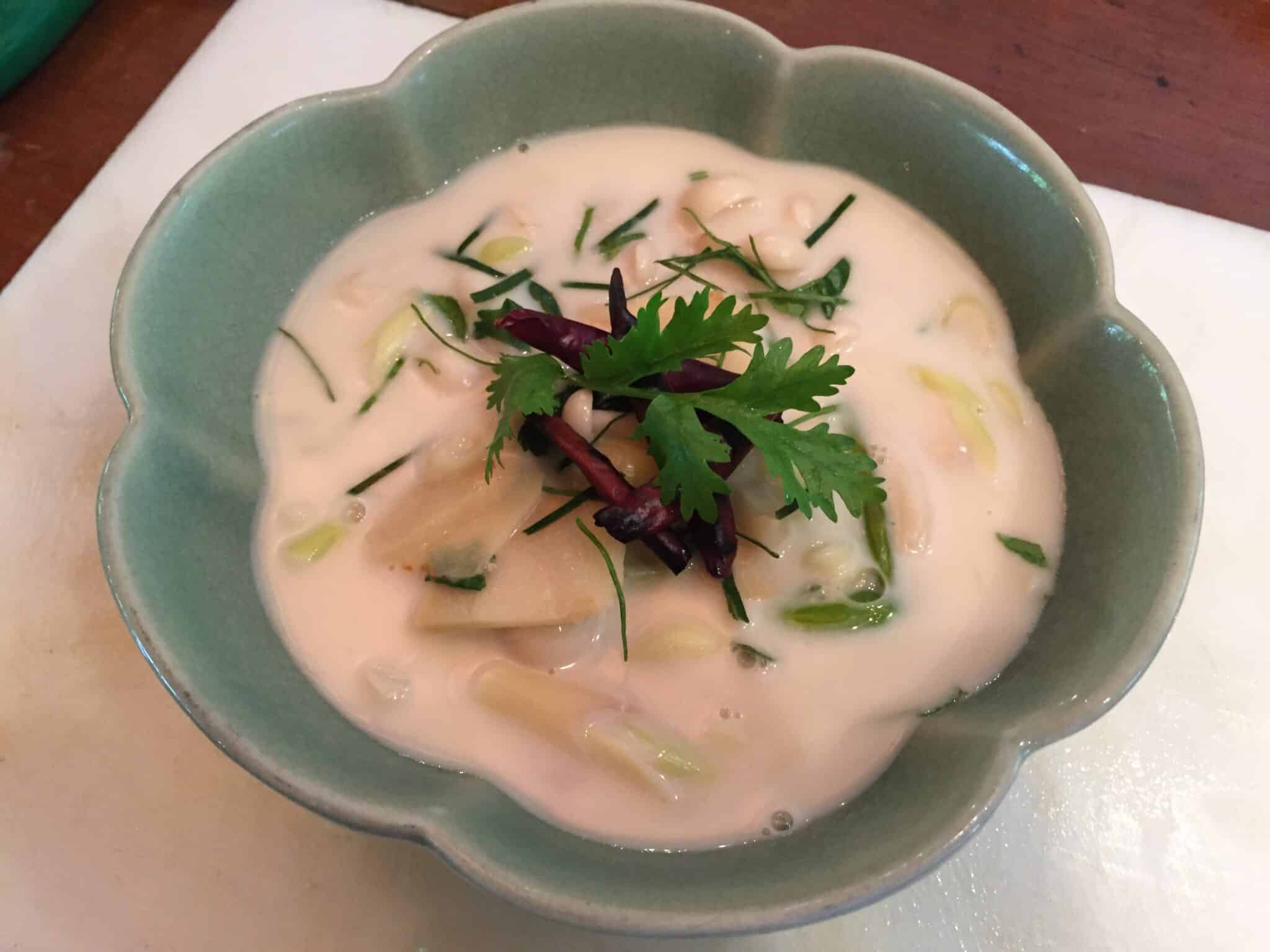 vegan tom kha khai soup recipe