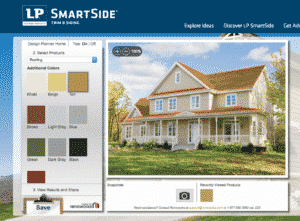 lp siding design tool