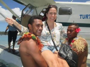 turtle island fiji arrival