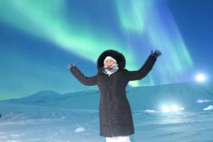 northern lights svalbard hurtigruten