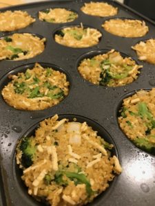 vegan broccoli quinoa bites