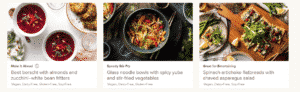 sun basket vegan meal kit
