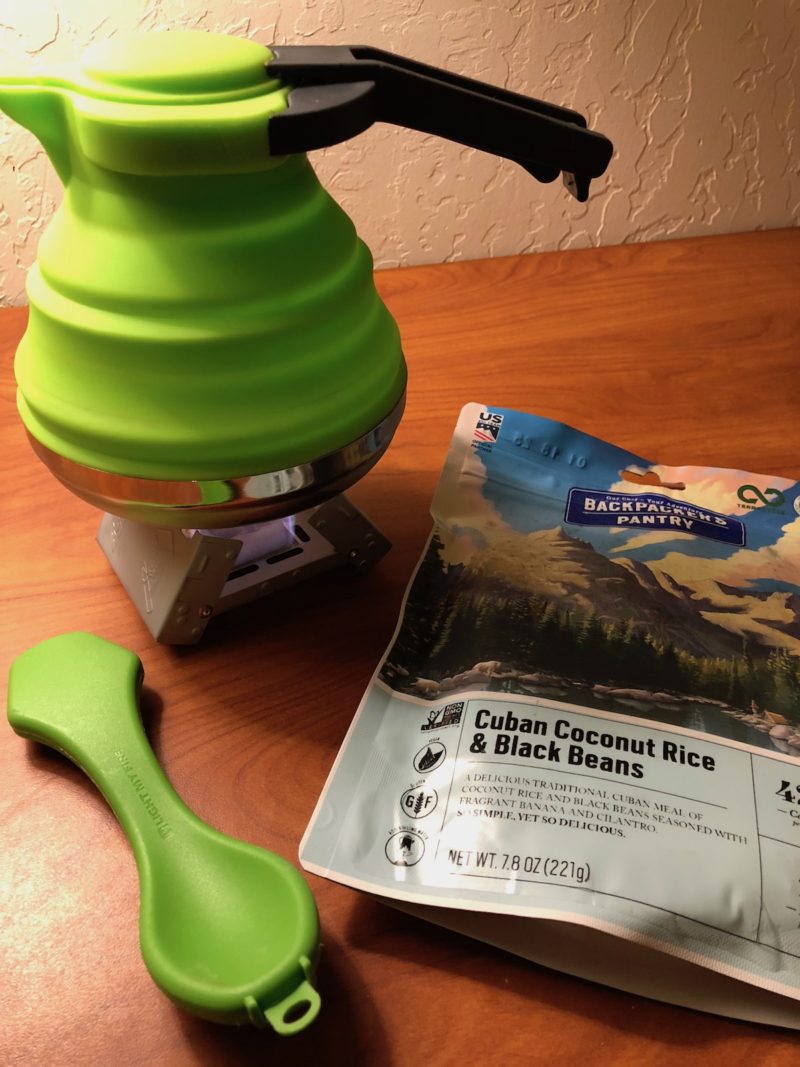 camp cooking set