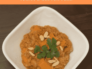 sweet potato coconut curry peanut stew