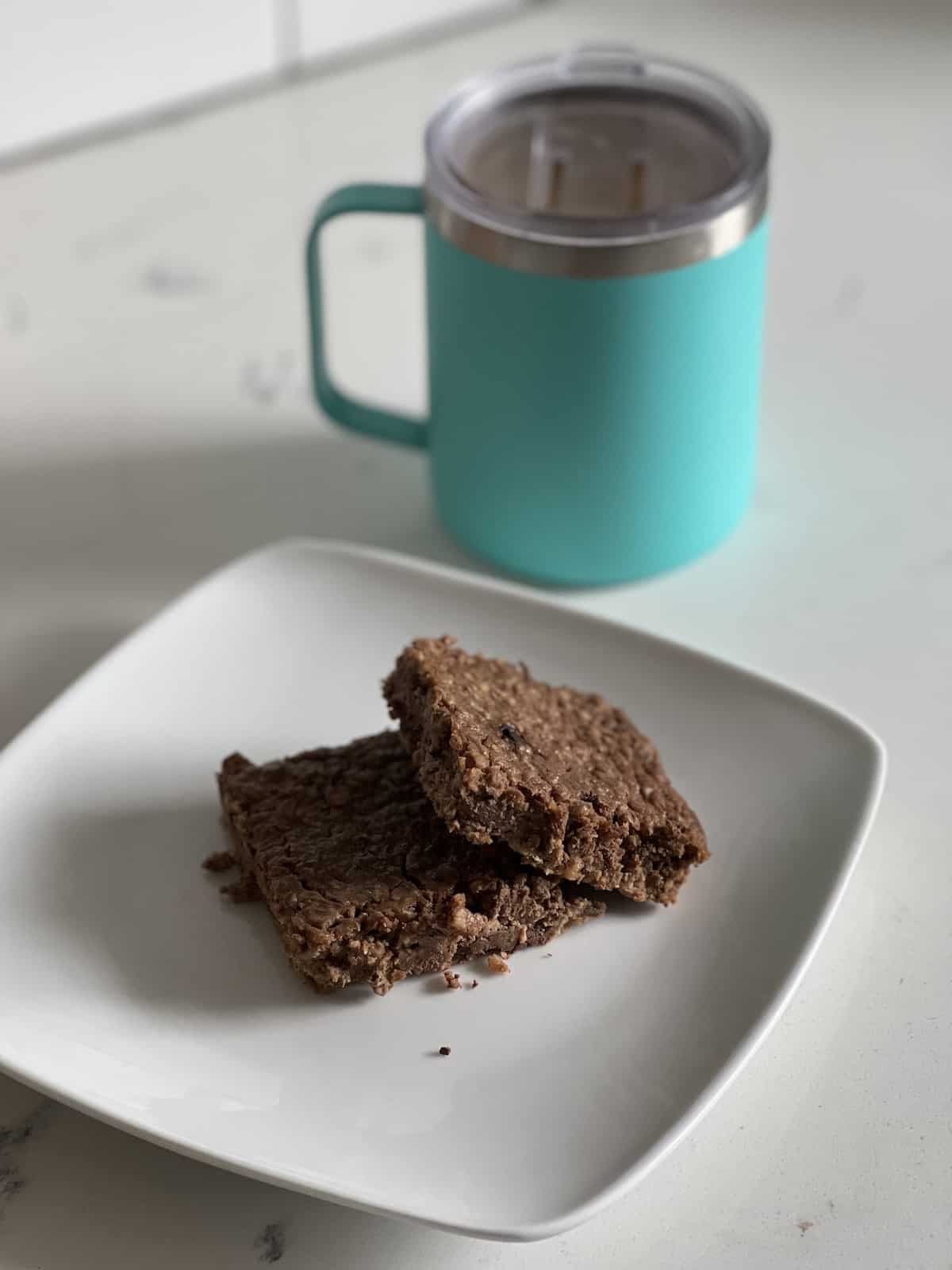 Brownies for breakfast? Yes! These are full of pro...