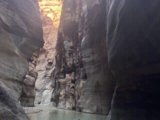 wadi mujib siq trail jordan healthy voyager