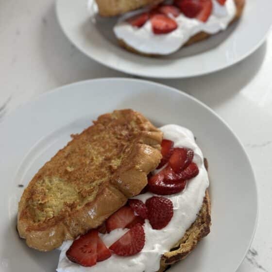 vegan stuffed french toast recipe healthy voyager